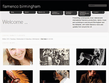 Tablet Screenshot of flamenco-birmingham.com